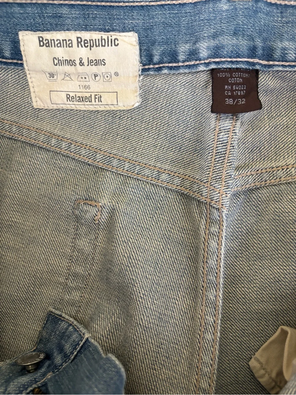 Vintage Banana Republic Men’s Relaxed Fit Jeans 38x32